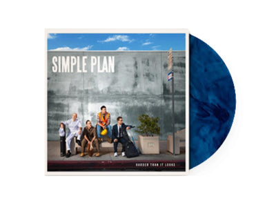 Simple Plan - Harder Than It Looks (Blue Marble Colored Vinyl)