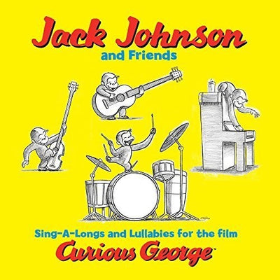 Jack Johnson & Friends - Curious George (Sing-a-Long Songs and Lullabies for the Film) (Vinyl LP)