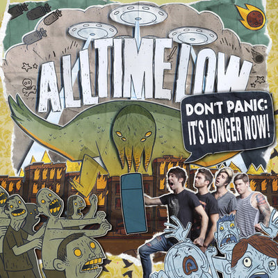 All Time Low - Don't Panic: It's Longer Now (Orange Colored Vinyl, 2x LP)