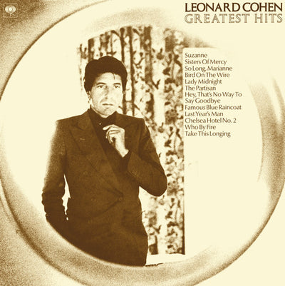 Leonard Cohen - Leonard Cohen Greatest Hits (Vinyl LP) - Pale Blue Dot Records