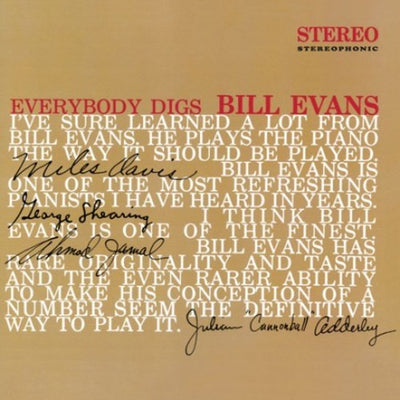 Bill Evans - Everybody Digs Bill Evans (Vinyl LP) - Pale Blue Dot Records