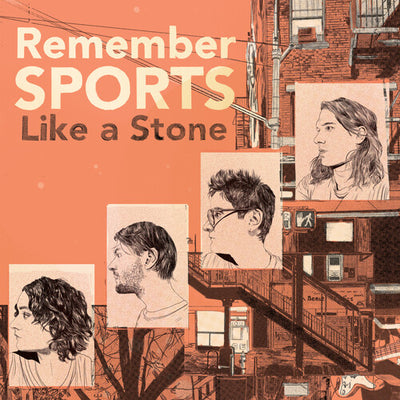 Remember Sports - Like a Stone (Eco Mix Vinyl) (Indie Exclusive Vinyl) - Pale Blue Dot Records