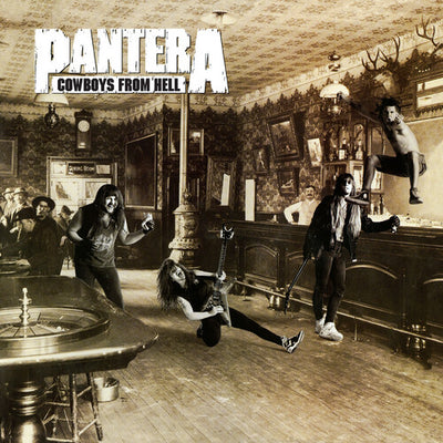 Pantera - Cowboys From Hell (Limited Edition White & Whiskey Brown Marble Colored Vinyl)