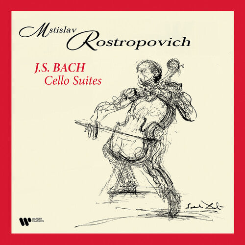 Mstislav Rostropovich - Bach: The Cello Suites (Vinyl LP) - Pale Blue Dot Records
