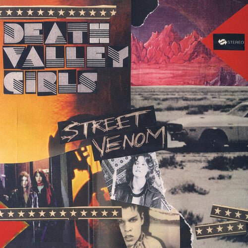 Death Valley Girls - Street Venom (Deluxe Edition) (IEX) (Milky Clear w/ Yellow & Red) (Indie Exclusive Vinyl) - Pale Blue Dot Records