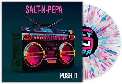 Salt-N-Pepa - Push It (Pink, Blue, & White Splatter Colored Vinyl) - Pale Blue Dot Records