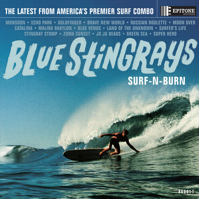 Blue Stingrays - Surf-N-Burn (Vinyl LP) - Pale Blue Dot Records