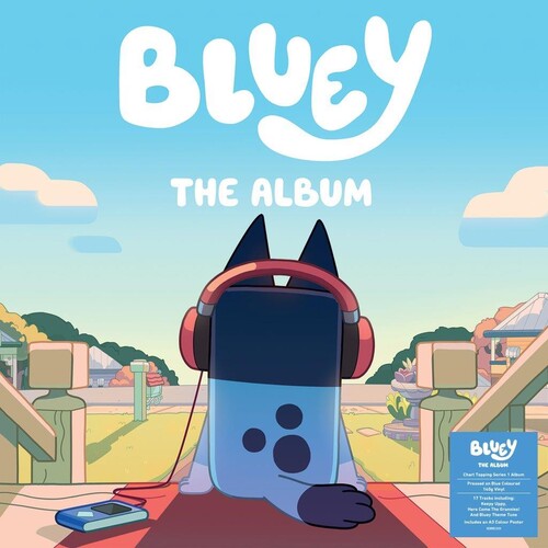 Bluey - Bluey The Album [140-Gram Bluey Colored Vinyl With Poster] (Vinyl LP) - Pale Blue Dot Records