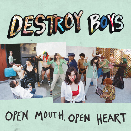 Destroy Boys - Open Mouth, Open Heart (IEX) (Pink Vinyl) (Indie Exclusive Vinyl) - Pale Blue Dot Records