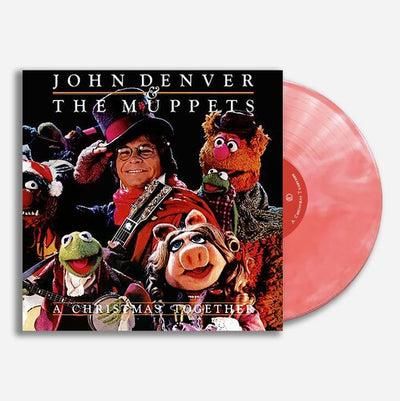 John Denver - A Christmas Together (Candy Cane Swirl Vinyl) (Vinyl LP) - Pale Blue Dot Records