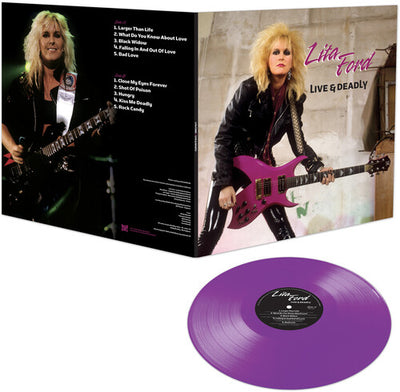 Lita Ford - Live & Deadly (Purple) (Vinyl LP)
