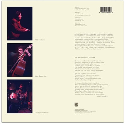Bill Evans - You Must Believe In Spring (Vinyl LP) - Pale Blue Dot Records