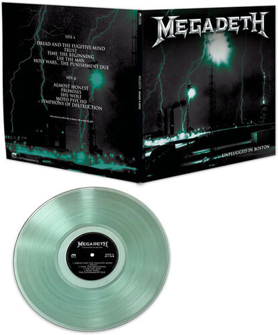 Megadeth - Unplugged In Boston - Coke Bottle Green (Vinyl LP)