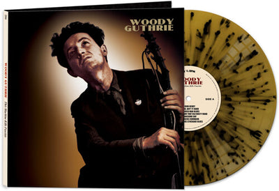 Woody Guthrie - This Machine Kills Fascists - Gold/black Splatter (Vinyl LP)