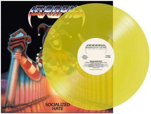 Atrophy - Socialized Hate (IEX) - Clear Yellow (Indie Exclusive Vinyl) - Pale Blue Dot Records
