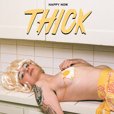 Thick - Happy Now (IEX) (Yellow) (Indie Exclusive Vinyl) - Pale Blue Dot Records