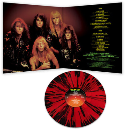 Warrant - Greatest & Latest - Red & Black Splatter (Vinyl LP)