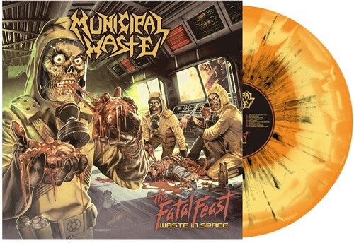 Municipal Waste - The Fatal Feast - Orange & Yellow Splatter (Vinyl LP) - Pale Blue Dot Records