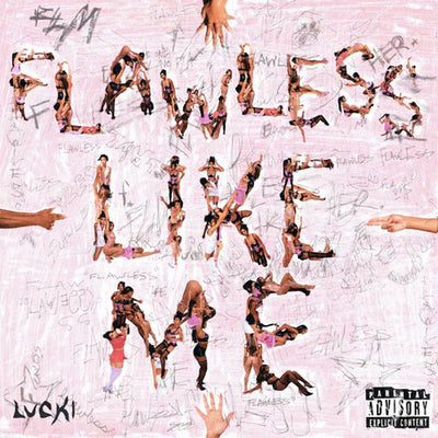 Lucki - Flawless Like Me - Pink & White Galaxy (Vinyl LP)