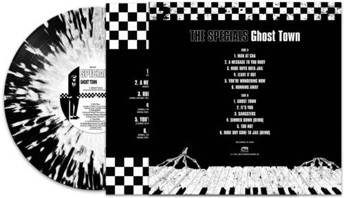 The Specials - Ghost Town - Black/white Splatter (Vinyl LP) - Pale Blue Dot Records
