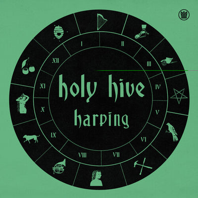 Holy Hive - Harping - Turquoise (iex) (Indie Exclusive Vinyl) - Pale Blue Dot Records