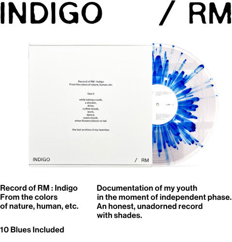 Rm (Bts) - Indigo (Vinyl LP)