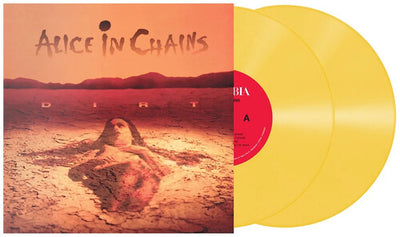 Alice in Chains - Dirt - Opaque Yellow Colored Vinyl LP)