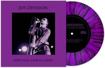 Joy Division - Love Will Tear Us Apart - Purple/black Splatter (Vinyl LP) - Pale Blue Dot Records