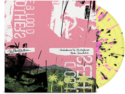 The Blood Brothers - Burn, Piano Island, Burn (Deluxe Ed.) Yellow w/Pink & Black Splatter (Vinyl LP)