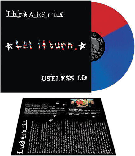 Ataris & Useless Id - Let It Burn - Red/blue Split (Vinyl LP) - Pale Blue Dot Records