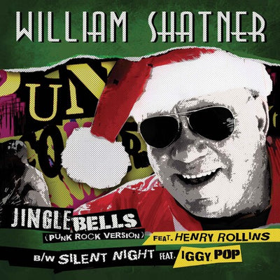 William Shatner - Jingle Bells - Red (Vinyl LP) - Pale Blue Dot Records
