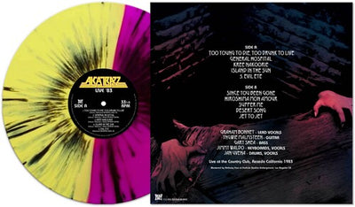 Alcatrazz - Live '83 - YELLOW/PURPLE SPLIT (Vinyl LP)