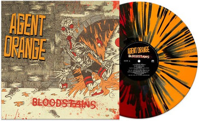 Agent Orange - Bloodstains (Orange/red/black Splatter Colored Vinyl LP)