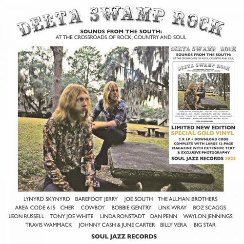 Soul Jazz Records Presents - Delta Swamp Rock - Sounds From The South: At The Crossroads Of Rock Country And Soul (Indie Exclusive Vinyl) - Pale Blue Dot Records