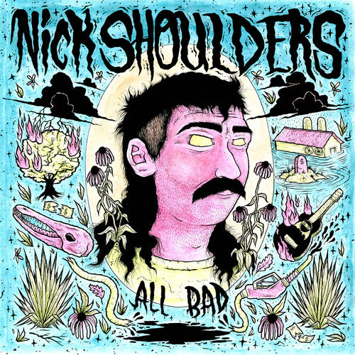 Nick Shoulders - All Bad (IEX) Pink (Indie Exclusive Vinyl) - Pale Blue Dot Records