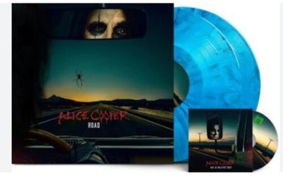 Alice Cooper - ROAD (BLUE MARBLED 2LPDVD) (Indie Exclusive Vinyl)