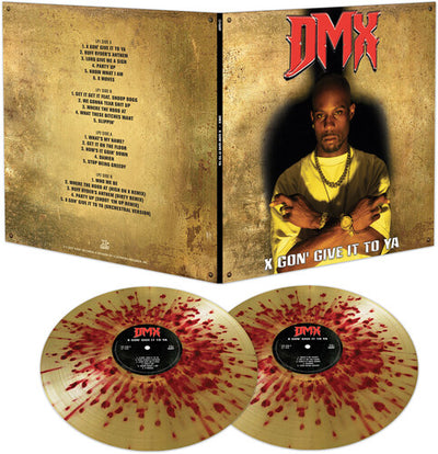 DMX - X Gon' Give It To Ya - Gold/red Splatter (Vinyl LP) - Pale Blue Dot Records