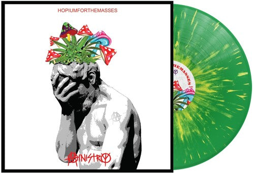 Ministry - Hopiumforthemasses (Green & Yellow Splatter Colored Vinyl) - Pale Blue Dot Records