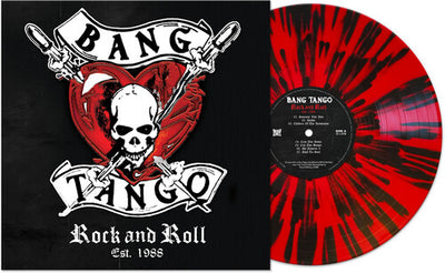 Bang Tango - ROCK AND ROLL EST. 1988 - BLACK/RED SPLATTER (Vinyl LP) - Pale Blue Dot Records