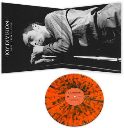 Joy Division - Love Will Tear Us Apart (Orange/Black Splatter Colored Vinyl)