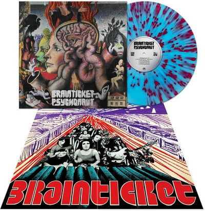 Brainticket - Psychonaut - Blue/red Splatter (Vinyl LP) - Pale Blue Dot Records