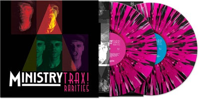 Ministry - Trax Rarities - Black/white/magenta Splatter (Vinyl LP)