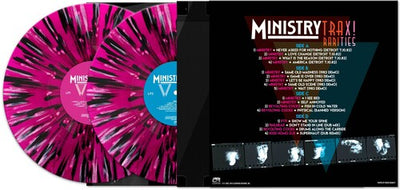 Ministry - Trax Rarities - Black/white/magenta Splatter (Vinyl LP)