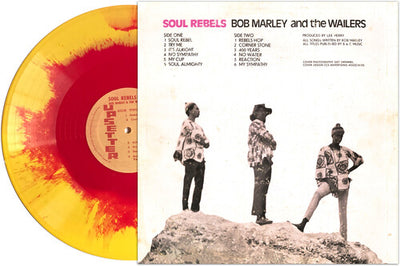 Bob Marley - Soul Rebels Dub - YELLOW & RED HAZE (Vinyl LP) - Pale Blue Dot Records