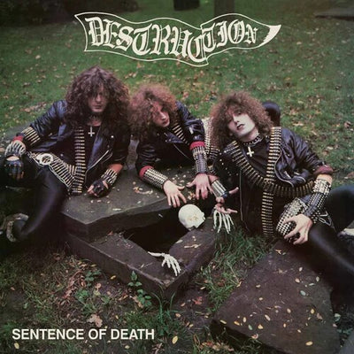 Destruction - Sentence of Death - US Cover - Bone (Vinyl LP) - Pale Blue Dot Records