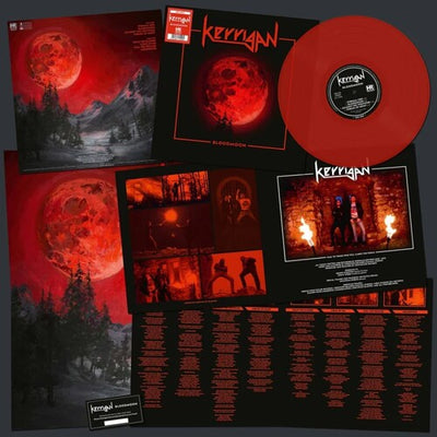 Kerrigan - Bloodmoon - Red (Vinyl LP) - Pale Blue Dot Records