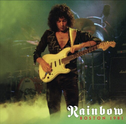 Rainbow - Boston 1981 - Green/red Splatter (Vinyl LP) - Pale Blue Dot Records