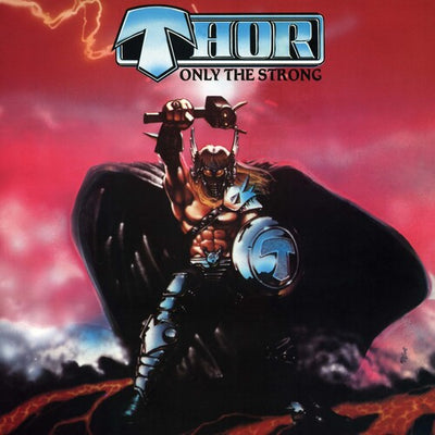 Thor - Only The Strong - Red/black Splatter (Vinyl LP)