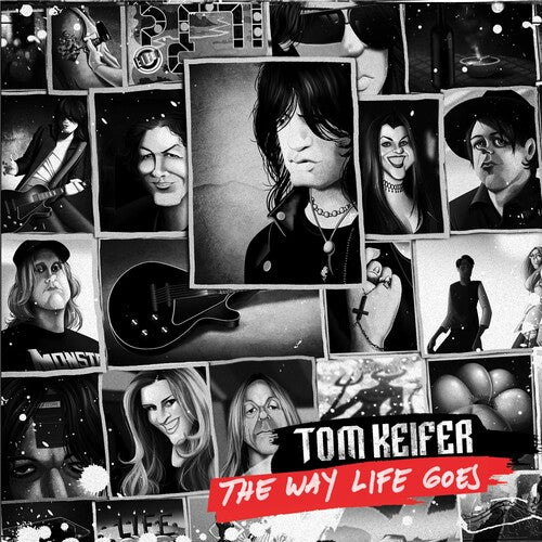 Tom Keifer - THE Way Life Goes - RED/BLACK/WHITE SPLATTER (Vinyl LP) - Pale Blue Dot Records