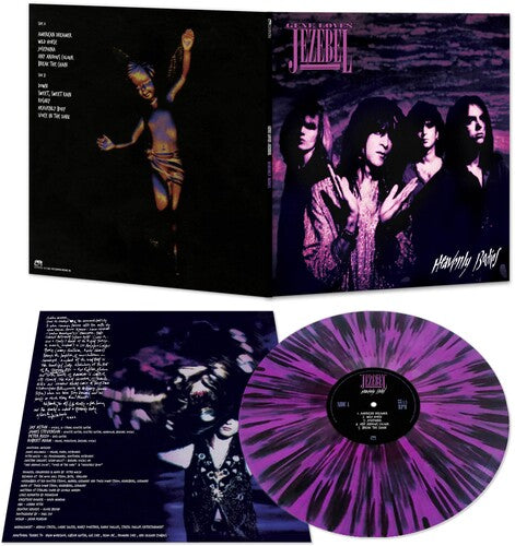 Gene Loves Jezebel - Heavenly Bodies - Purple Splatter (Vinyl LP) - Pale Blue Dot Records